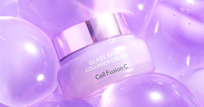 💜푸석한 피부는 이제 안녕!
NEW '유리알 물광 크림' 탄생