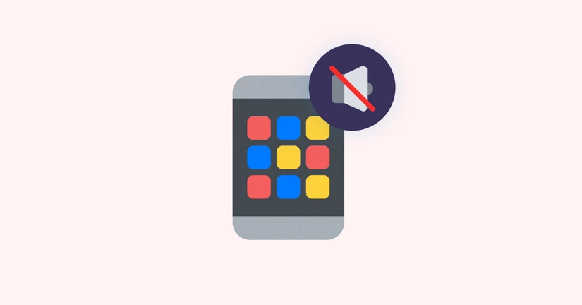 휴대폰 알림 무음으로 설정하기