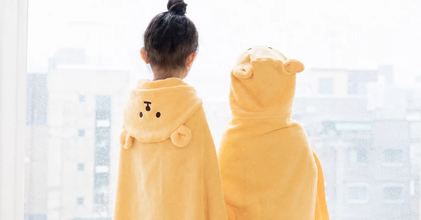 🐻 베베 아기 샤워가운