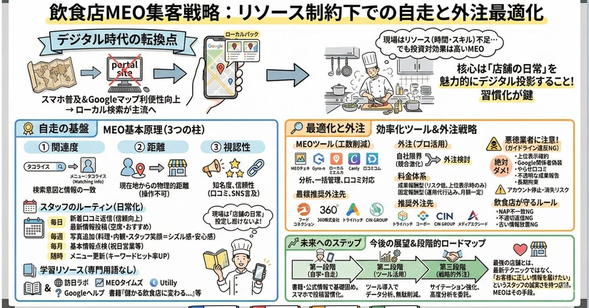 飲食店における実効的なMEO集客戦略