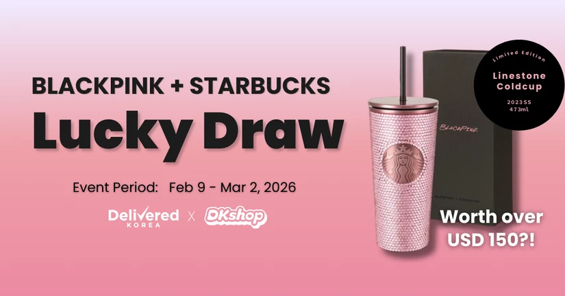 Lucky Draw Event✨🎁 BLACKPINK Limited Edition Cold Cup