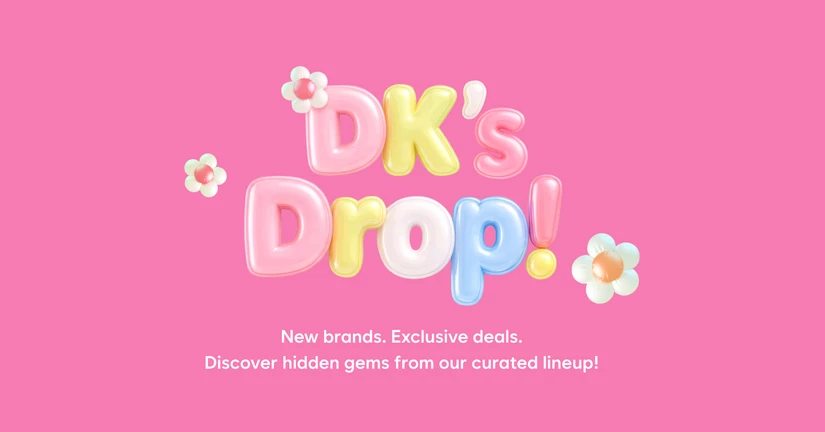 DK’s Drop is Here! Up to 60% OFF on New Korean Brands ✨