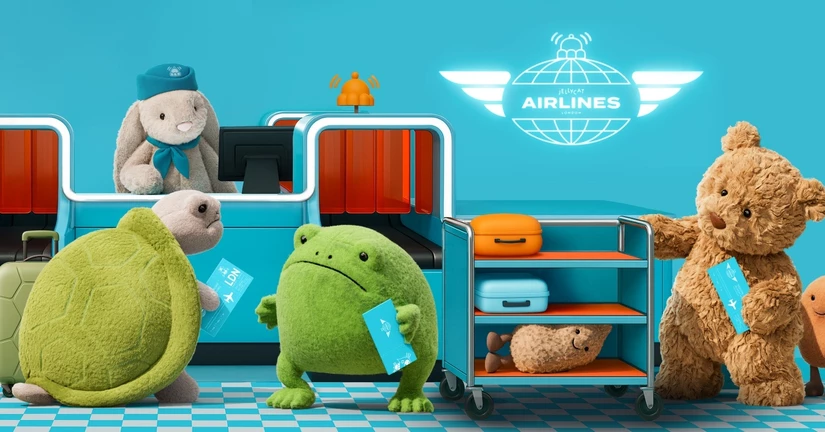Jellycat Harrods Airlines