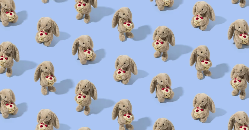 Shepherdley Bunny & Mirabelle Bunny - Liberty London