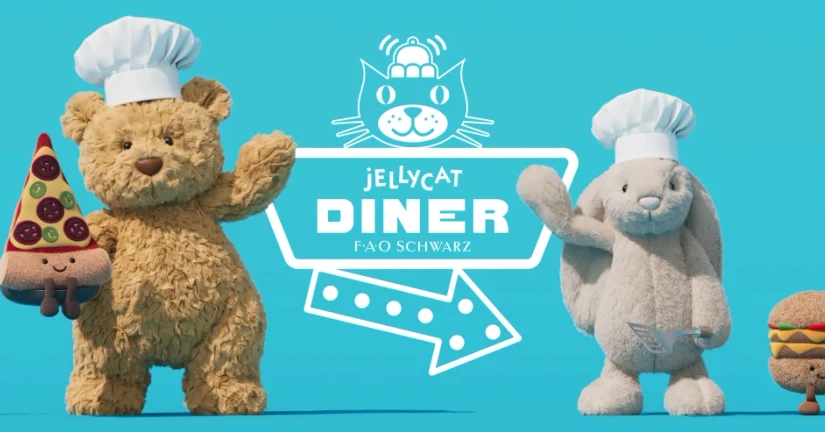Jellycat Diner - FAO Schwarz, New York 