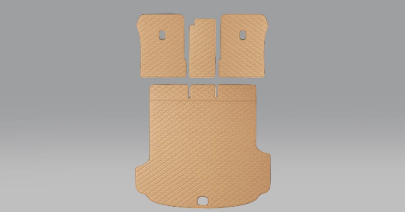 리얼 컬러 트렁크 매트