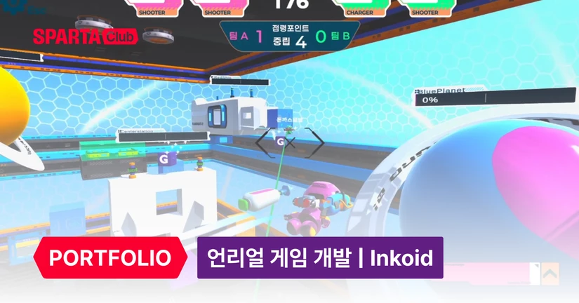 팀 기반 슈팅 게임, Inkoid