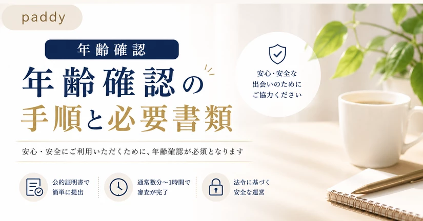 【年齢確認】年齢確認の手順と必要書類