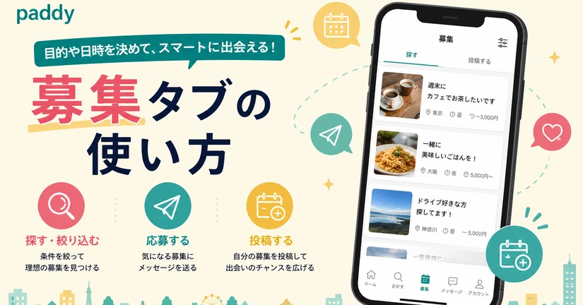 【募集】募集タブの使い方
