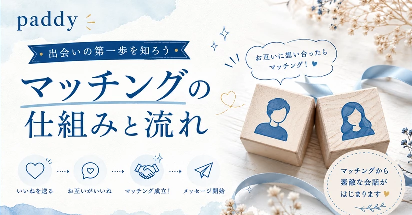 【マッチング】マッチングの仕組みと流れ