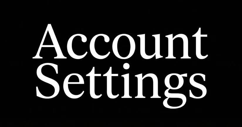 マイページの各種設定について