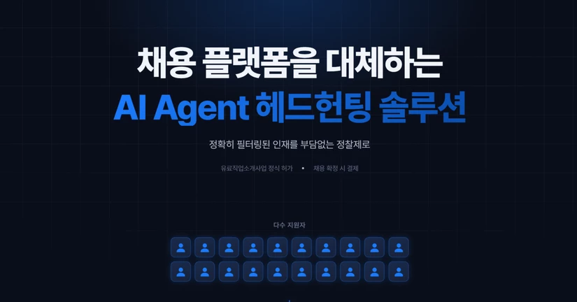 헤드헌팅 자동화 ‘AI Agent’ 출시… 비정형 데이터 정형화에 초점