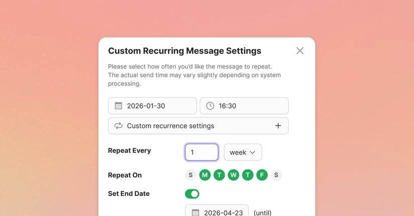 2026.02.20 Recurring Messages