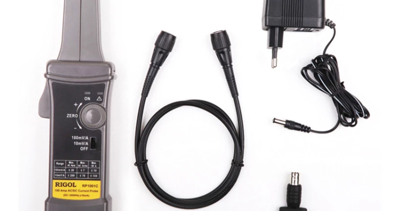 오실로스코프(DHO924S)와 전류 프로브(RP1002C) 배율 및 단위 설정 완벽 가이드