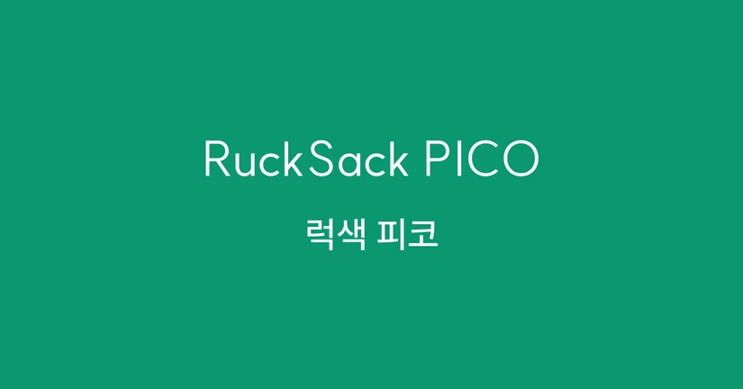 럭색 피코 