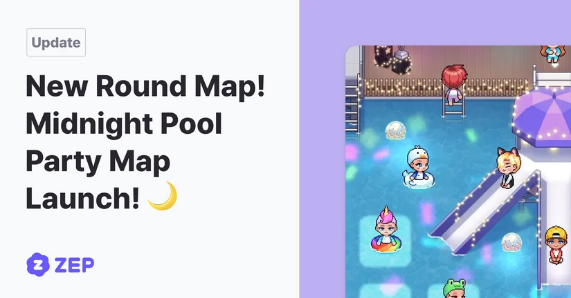 New Round Map! Midnight Pool Party Map Launch! 🌙