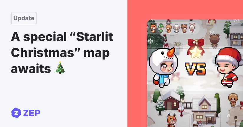 Winter update is here! Embark on a special adventure in “Starlit Christmas” 🎄