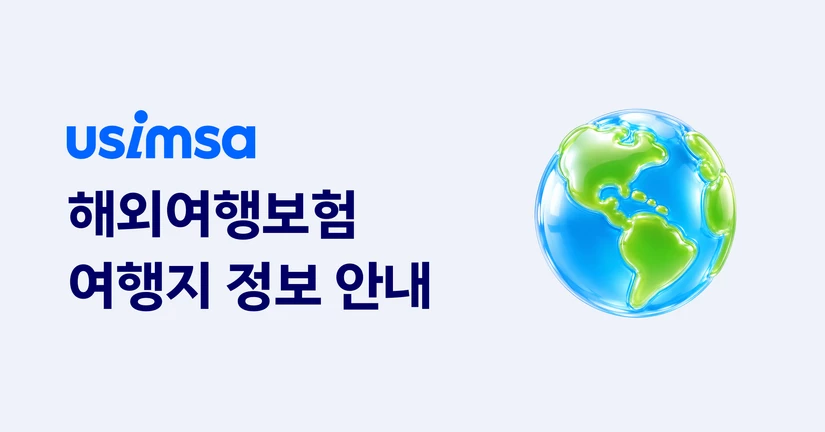[해외여행보험] 여행지