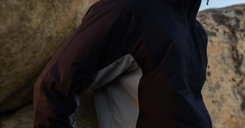 미스릴 옥타 하이브리드 쉘 후드 재킷