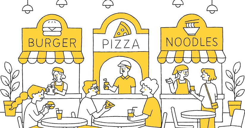 シェア型フードホールについて