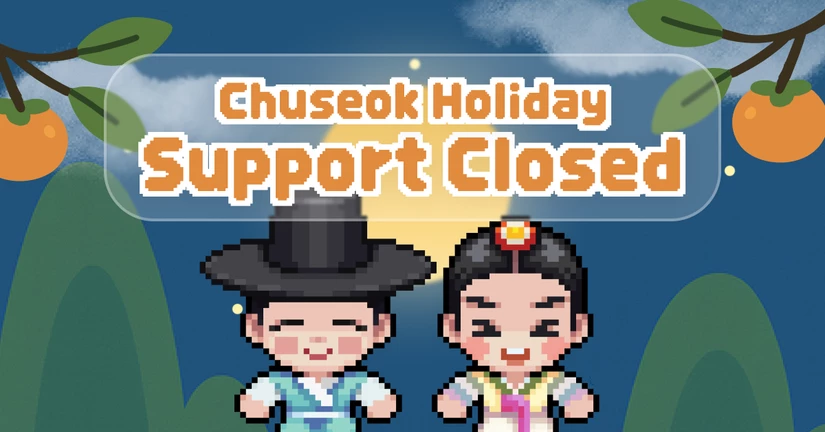 Customer Support Holiday Notice (Oct 3–9, 2025, KST)